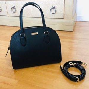 NWT, Kate Spade Laurel Way Reiley, Black Satchel